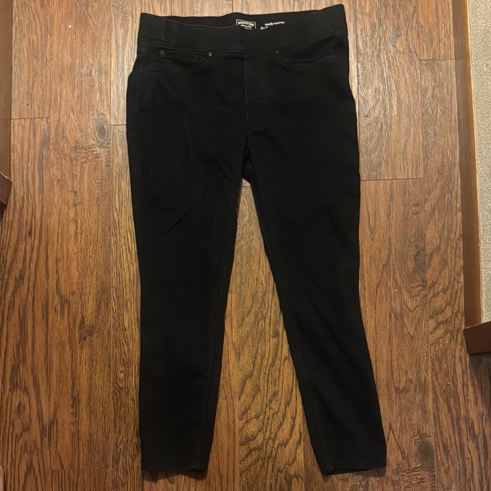 Signature by Levi Strauss Black Skinny Pants